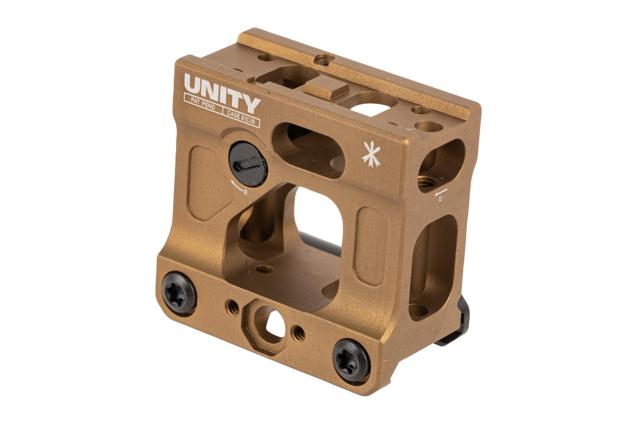 Unity Tactical FAST Micro Flat Dark Earth Aimpoint T1/T2 FST-MICF